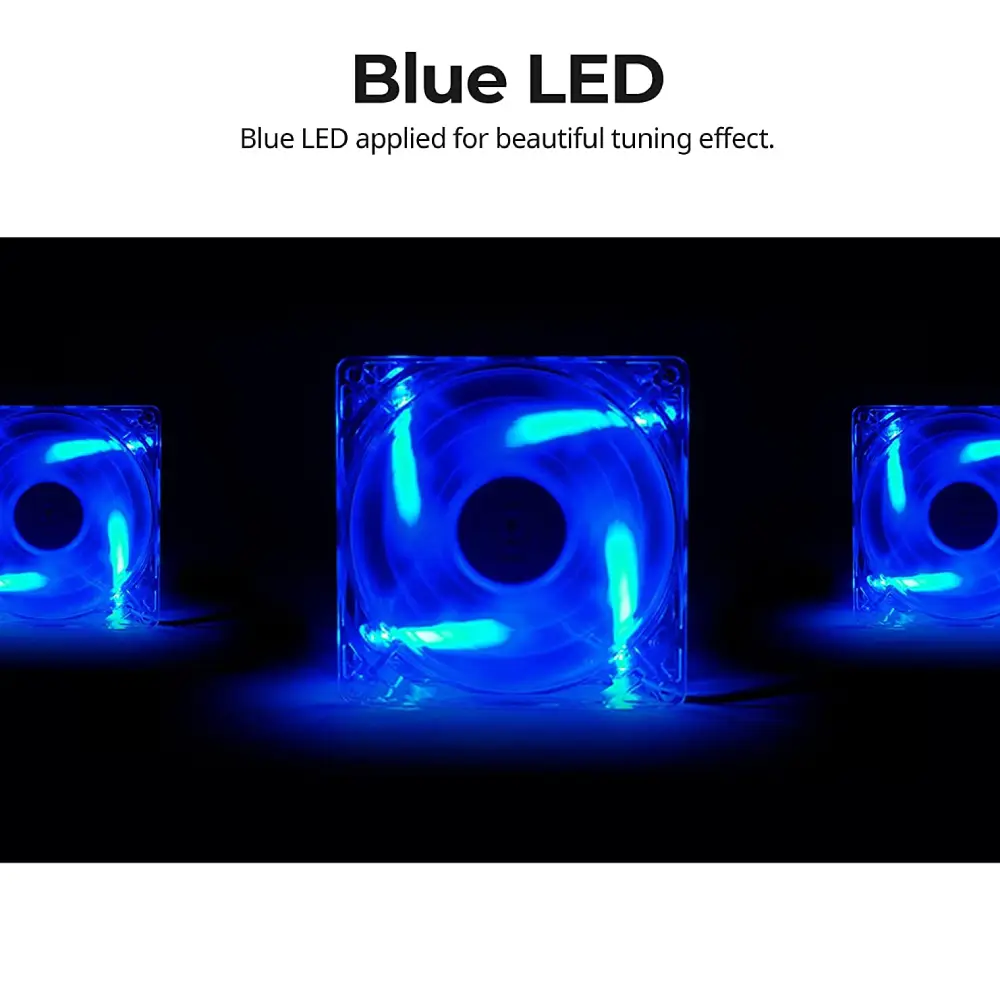 Zalman Cabinet Fan LED 92mm White view 4